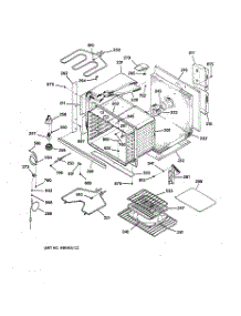 02 - Body Parts parts for Ge Oven ZET737WV1WW from AppliancePartsPros.com