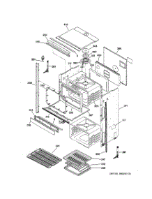 02 - Upper Oven parts for Ge Oven ZET857BYBB from AppliancePartsPros.com