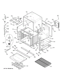 04 - Lower Oven parts for Ge Oven ZET958SF5SS from AppliancePartsPros.com