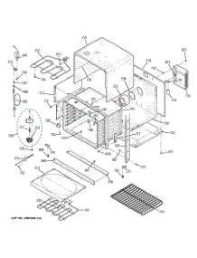 04 - Lower Oven parts for Ge Oven ZET958BF7BB from AppliancePartsPros.com