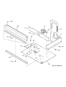 03 - Center Spacer parts for Ge Oven ZET958SF4SS from AppliancePartsPros.com