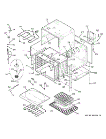 02 - Upper Oven parts for Ge Oven ZET958WF6WW from AppliancePartsPros.com