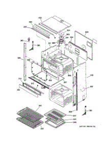 02 - Upper Oven parts for Ge Oven ZET857BB3BB from AppliancePartsPros.com