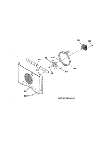 06 - Convection Fan Section parts for Ge Oven ZET757BW2BB from AppliancePartsPros.com