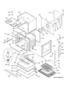 02 - Body Parts parts for Ge Oven ZET938BM1BB from AppliancePartsPros.com