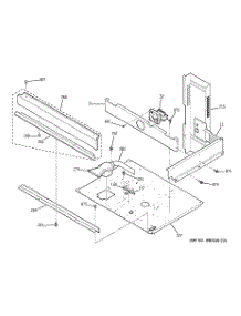 03 - Center Spacer parts for Ge Oven ZET958WF2WW from AppliancePartsPros.com