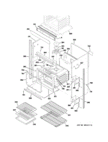 03 - Body Parts (2) parts for Ge Oven ZET1058PF5SS from AppliancePartsPros.com