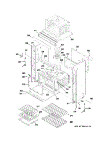 03 - Body Parts (2) parts for Ge Oven ZET1058PF1SS from AppliancePartsPros.com