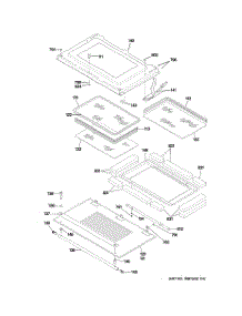 05 - Door parts for Ge Oven ZET1058BF5BB from AppliancePartsPros.com