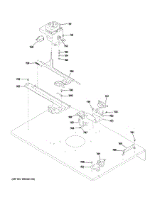 06 - Door Latch parts for Ge Oven ZET1058BF5BB from AppliancePartsPros.com