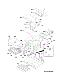 02 - Upper Oven parts for Ge Oven ZET1038PF1SS from AppliancePartsPros.com