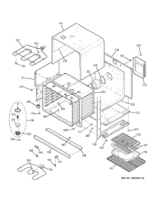 06 - Lower Oven Body parts for Ge Oven ZET3058SH3SS from AppliancePartsPros.com