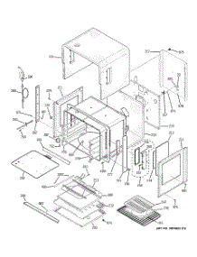 02 - Body Parts parts for Ge Oven ZET1PM1SS from AppliancePartsPros.com