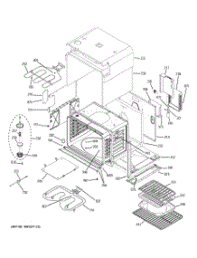 02 - Body Parts parts for Ge Oven ZET3038WH2WW from AppliancePartsPros.com