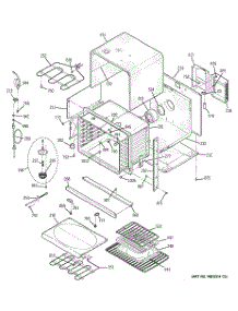 02 - Body Parts parts for Ge Oven ZET938SF5SS from AppliancePartsPros.com