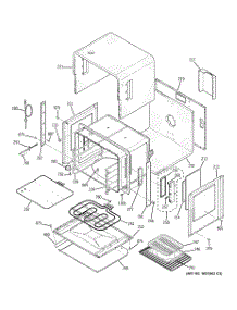 02 - Upper Oven parts for Ge Oven ZET2SL1SS from AppliancePartsPros.com