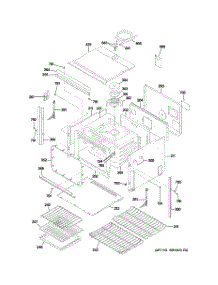 03 - Lower Oven parts for Ge Oven ZET1038BF4BB from AppliancePartsPros.com