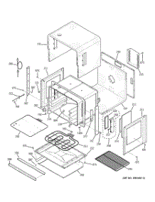 04 - Lower Oven parts for Ge Oven ZET2SL1SS from AppliancePartsPros.com
