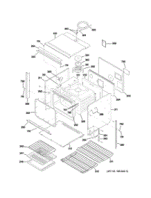 03 - Lower Oven parts for Ge Oven ZET1038PF5SS from AppliancePartsPros.com