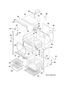 02 - Body Parts (1) parts for Ge Oven ZET1058SF4SS from AppliancePartsPros.com