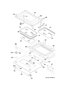 04 - Door parts for Ge Oven ZET1038PF5SS from AppliancePartsPros.com