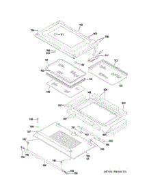 05 - Door parts for Ge Oven ZET1058SF5SS from AppliancePartsPros.com