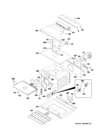 02 - Upper Oven parts for Ge Oven ZET1038SF4SS from AppliancePartsPros.com
