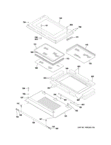 04 - Door parts for Ge Oven ZET1038SF4SS from AppliancePartsPros.com