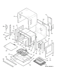 02 - Body Parts parts for Ge Oven ZET1SL1SS from AppliancePartsPros.com