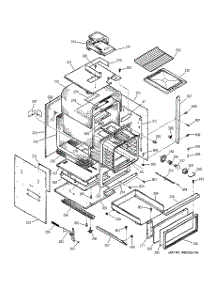 03 - Body Parts parts for Ge Oven JGRP20SEN1SS from AppliancePartsPros.com