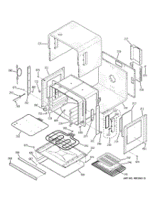 02 - Body Parts parts for Ge Oven ZET1PL1SS from AppliancePartsPros.com