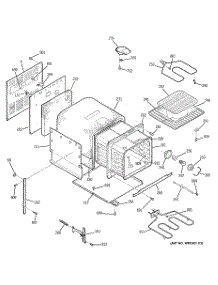 02 - Body Parts parts for Ge Oven JRP20SK1SS from AppliancePartsPros.com
