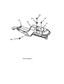 06 - Door Lock parts for Ge Oven JKP85WA2WW from AppliancePartsPros.com