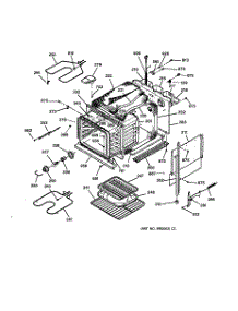 02 - Body Parts parts for Ge Oven JKS05BW2BB from AppliancePartsPros.com