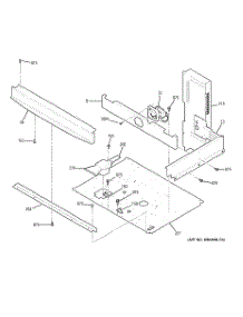 05 - Center Spacer parts for Ge Oven JT980SK2SS from AppliancePartsPros.com