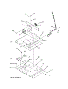 05 - Pedestal parts for Ge Oven JKP86WF4WW from AppliancePartsPros.com