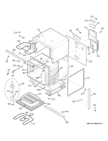 06 - Body Parts parts for Ge Oven JKP86WF1WW from AppliancePartsPros.com