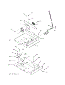 05 - Pedestal parts for Ge Oven JKP86BF1BB from AppliancePartsPros.com