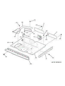 03 - Center Spacer parts for Ge Oven JKP48CF2CC from AppliancePartsPros.com