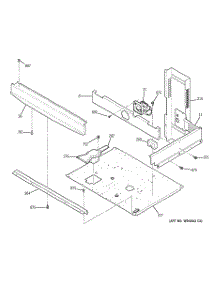 03 - Center Spacer parts for Ge Oven JTP28SF2SS from AppliancePartsPros.com