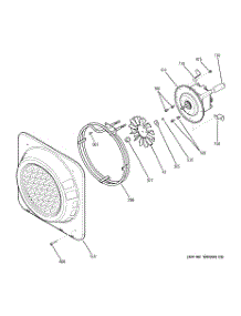 06 - Convection Fan parts for Ge Oven JT930CH1CC from AppliancePartsPros.com
