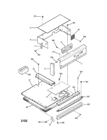 Control Panel parts for Ge Oven JGRS14BEW4BB from AppliancePartsPros.com