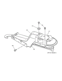 05 - Door Lock parts for Ge Oven JGRP17BEW6BB from AppliancePartsPros.com