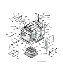 02 - Body Parts parts for Ge Oven JKP15AW1AA from AppliancePartsPros.com