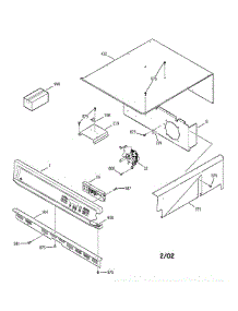 Control Panel parts for Ge Oven JKP15AA2AA from AppliancePartsPros.com