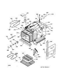 02 - Body Parts parts for Ge Oven JCKS05BA1BB from AppliancePartsPros.com