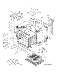 02 - Body Parts parts for Ge Oven JTP15WA5WW from AppliancePartsPros.com