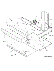 03 - Center Spacer parts for Ge Oven JTP45WD1WW from AppliancePartsPros.com