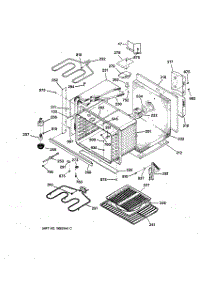02 - Body Parts parts for Ge Oven JTP15BA3BB from AppliancePartsPros.com
