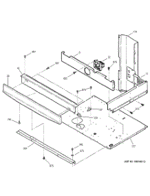 03 - Center Spacer parts for Ge Oven JTP45WA4WW from AppliancePartsPros.com